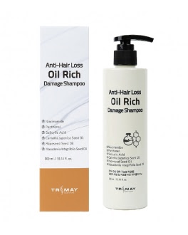 Trimay Sampon pentru par deteriorat Anti-Hair Loss Oil Rich Damage Shampoo, 300 ml