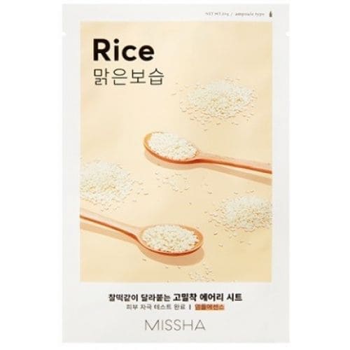 Missha Освежающая тканевая маска с экстрактом риса