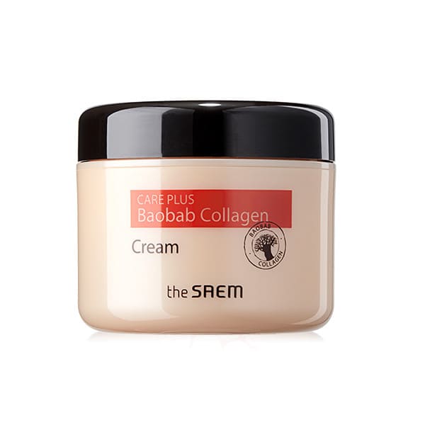 the SAEM Увлажняющий крем для лица с экстрактом баобаба Care Plus Baobab Collagen Cream, 100 ml