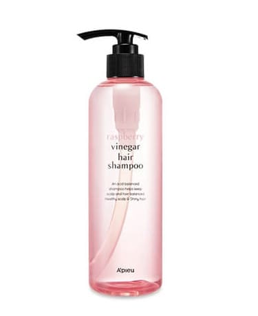 Apieu Șampon cu oțet de zmeură pentru strălucirea și netezirea părului Raspberry Vinegar Hair Shampoo, 500 ml