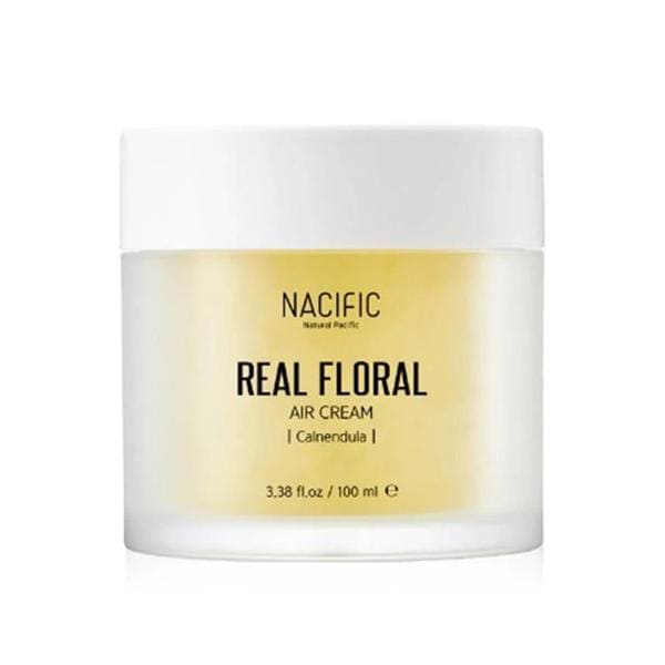 Nacific Cremă-gel cu petale de galbenele pentru față Real Floral Air Cream Calendula, 100 ml