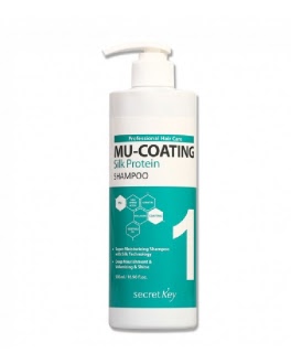 Secret Key Șampon pentru păr cu proteine ​​de mătase Mu Coating Silk Protein Shampoo, 500ml