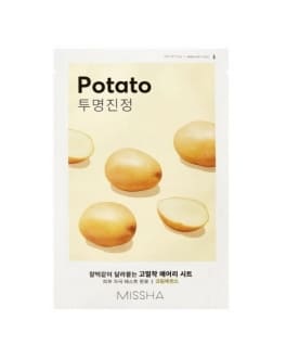 Missha Увлажняющая тканевая маска с экстрактом картофеля для лица Airy Fit Sheet Mask Potato, 1 шт