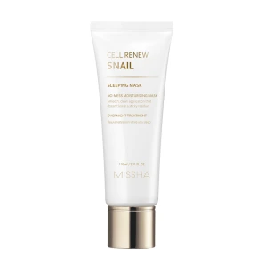 Missha Mască regenerantă de noapte Super Aqua Cell Renew Snail, 110 ml