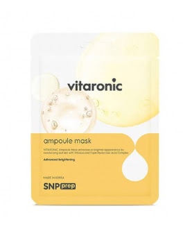 SNP Тканевая маска для сияния кожи лица, 25 ml
