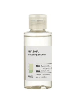 PURITO Освежающий тонер c кислотами AHA BHA Refreshing Solution, 100 мл