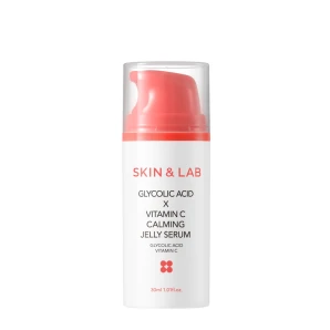 SKIN & LAB Обновляющая сыворотка Glycolic Acid X Vitamin C Calming Jelly Serum, 30 мл