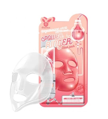 Elizavecca Masca din tesatura cu acid hialuronic pentru fata Hyaluronic Acid Water Deep Power Ring Mask Pack