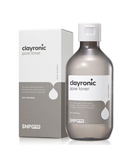 SNP Тонер для сужения пор Prep Clayronic Pore Toner, 220 ml