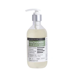 Derma Factory Gel de duș calmant Niacinamide 10%, 300 ml
