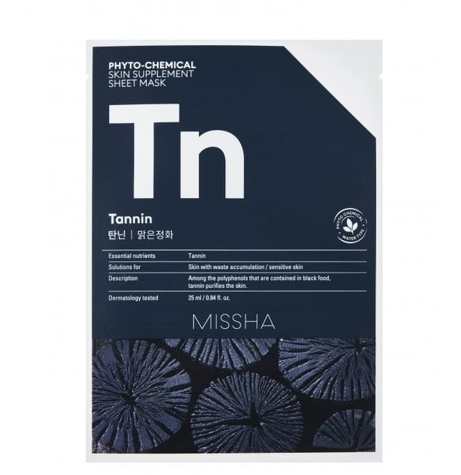 Missha Masca pu fata Phytochemical Skin Supplement Tannin/Purifying