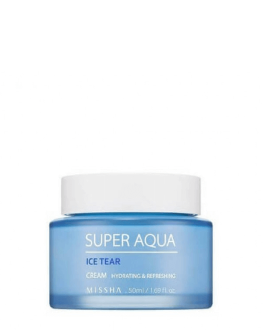 Missha Cremă de față revigorantă Super Aqua Ice Tear Cream, 50 ml