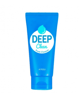 Apieu Spumă pentru curățarea profundă a pielii și demachiere Deep Clean Foam Cleanser,  130 ml
