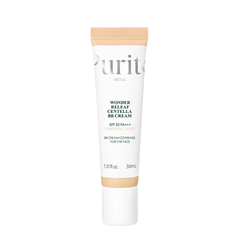 Cremă BB pentru față Purito SEOUL Wonder Releaf Centella, 30 ml