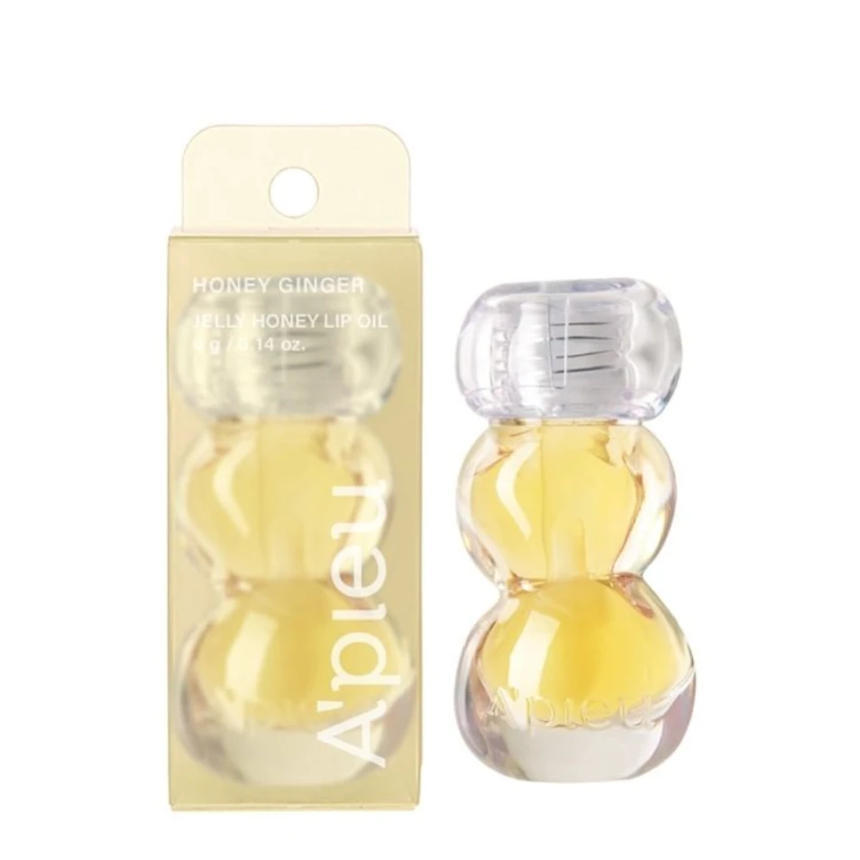 Apieu Ulei-jeleu pentru buze Jelly Honey Lip Oil Honey Ginger, 4 g