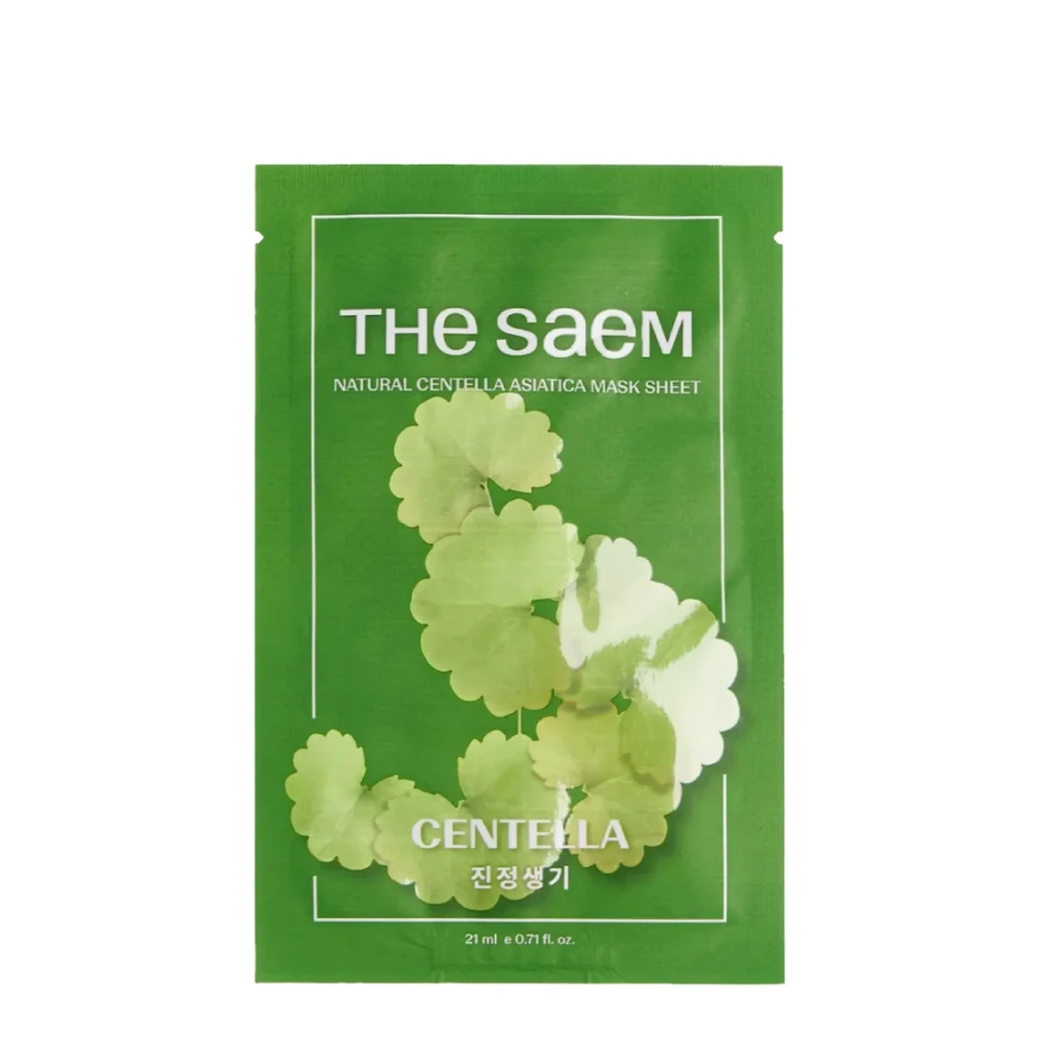 the SAEM Mască calmantă din țesătură Natural Centella, 1 buc