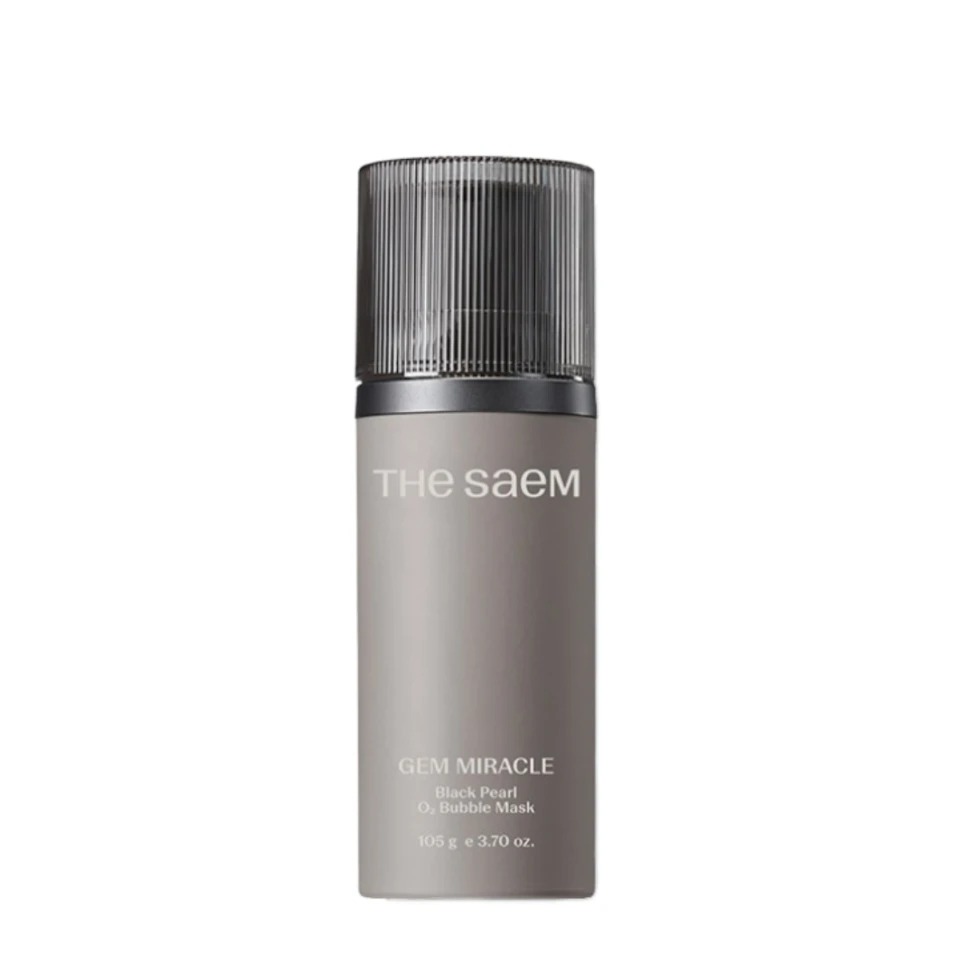 the SAEM Очищающая кислородная маска Gem Miracle Black Pearl O2 Bubble, 105 г