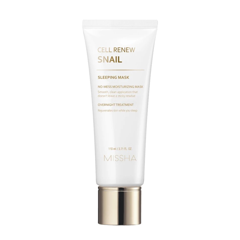 Missha Регенерирующая ночная маска Super Aqua Cell Renew Snail, 110 мл