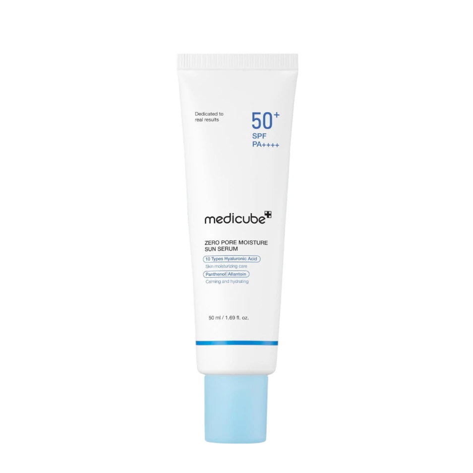 Medicube Солнцезащитная сыворотка Zero Pore Moisture Sun Serum SPF50+ PA++++, 50 мл