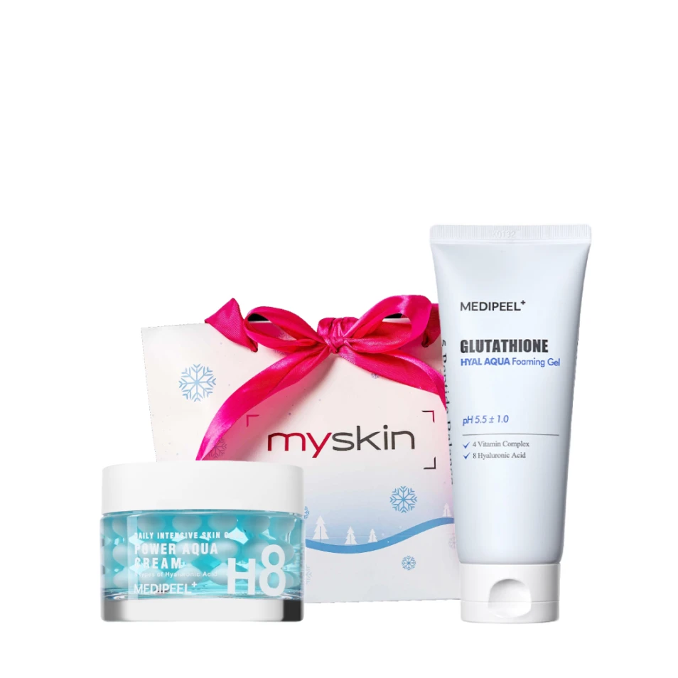 MEDIPEEL Set pentru îngrijirea feței Aqua Set 3, 2 buc