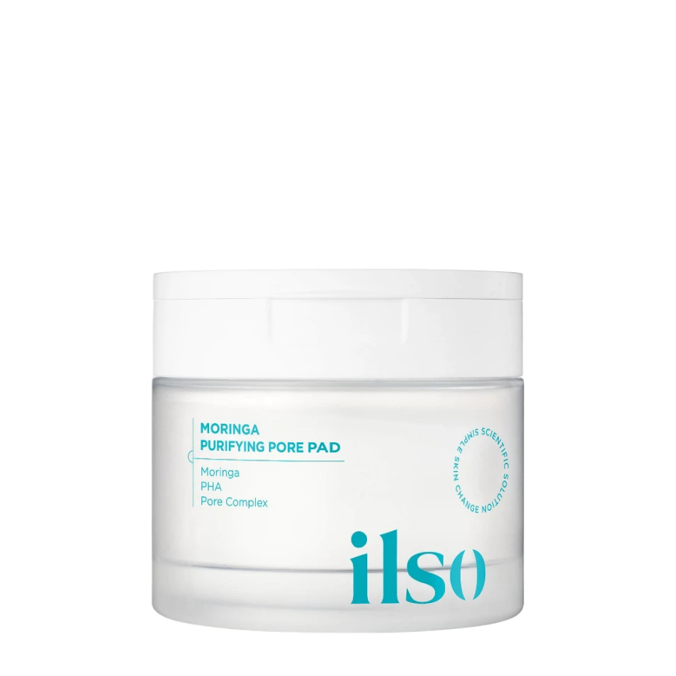 ILSO Discuri-toner pentru îngustarea porilor Moringa Purifying Pore, 60 buc