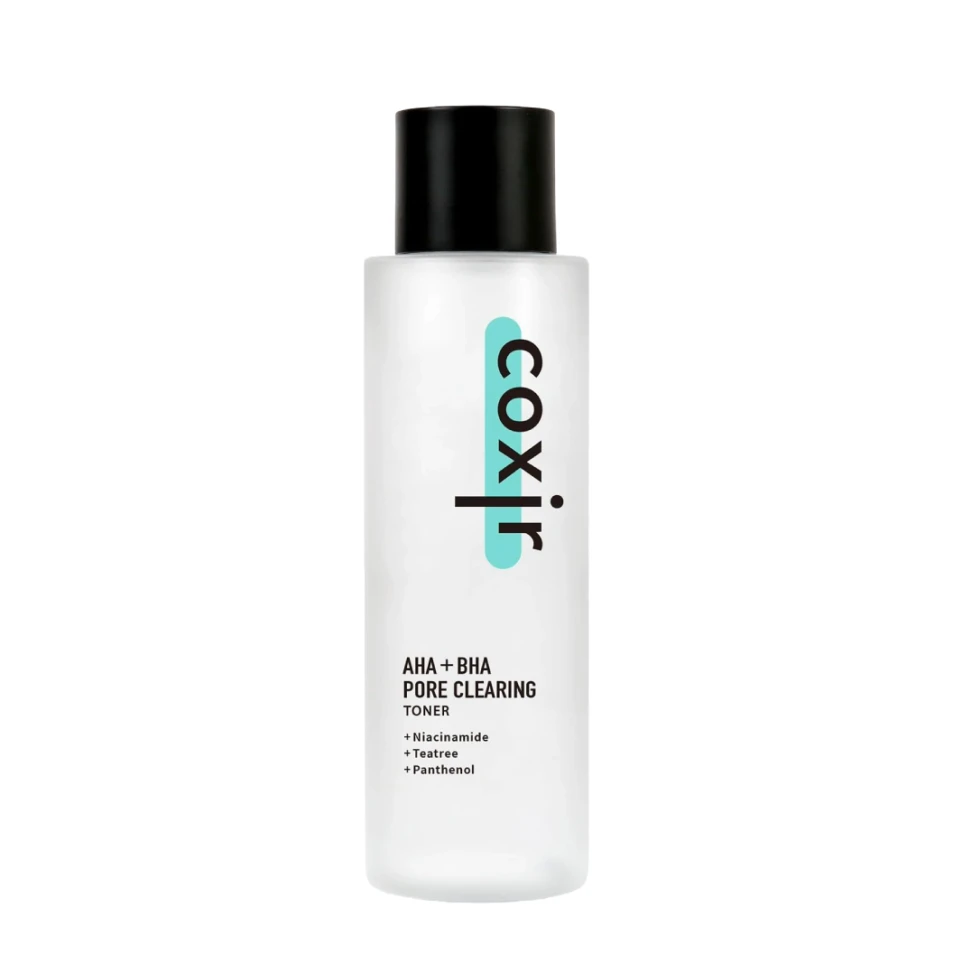 Coxir Очищающий тонер AHA + BHA Pore Clearing, 150 мл