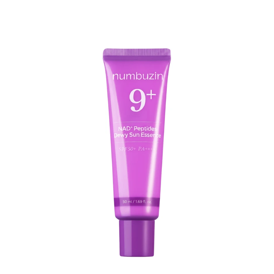 Numbuzin Esență cu protecție solară No.9 NAD Peptides Dewy, 50 ml