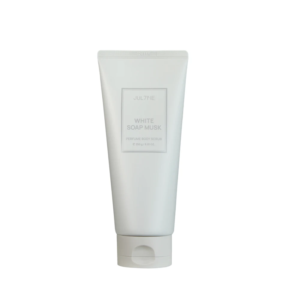 JULYME Exfoliant pentru corp Perfume White Soap Musk, 250 g