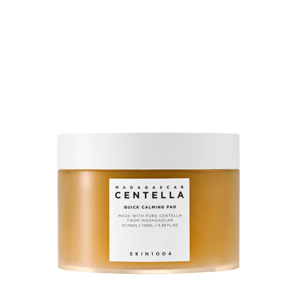 SKIN1004 Discuri tonice calmante Madagascar Centella, 70 buc