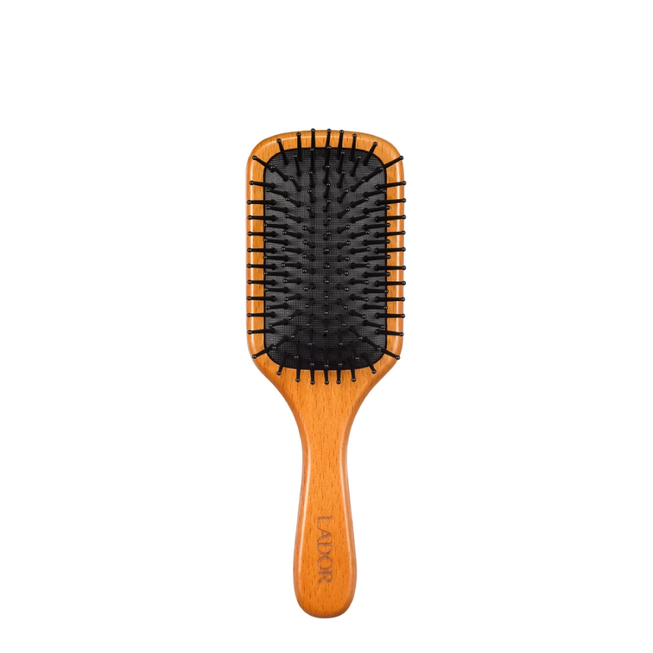 LADOR Perie cu paletă din lemn Middle Wooden Paddle Brush, 1 buc