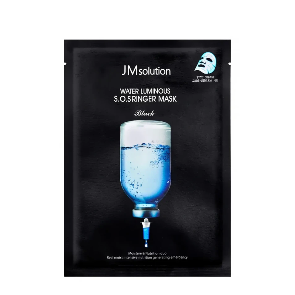 JMsolution Mască hidratantă din țesătură Water Luminous S.O.S. Ringer Mask, 1 buc