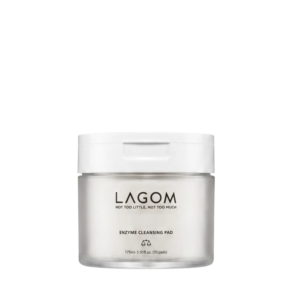 LAGOM Discuri exfoliante enzimatice Enzyme Cleansing Pad, 70 buc