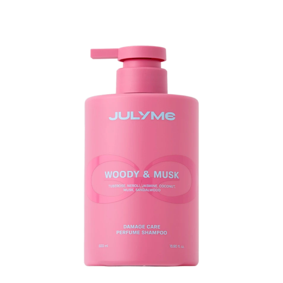JULYME Șampon regenerant Damage Care Woody & Musk, 500 ml
