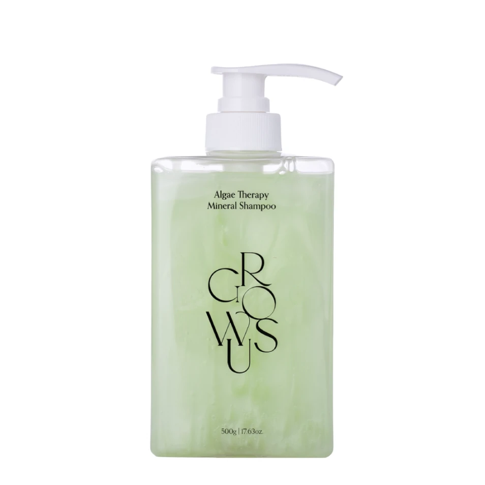 GROWUS Минеральный шампунь Algae Therapy Mineral Shampoo, 500 г