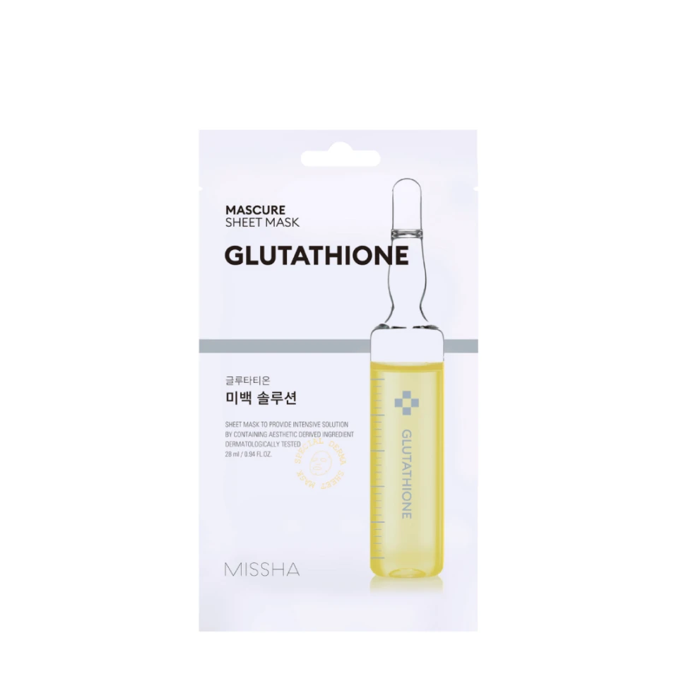 Missha Mască din țesătură Glutathione, 1 buc