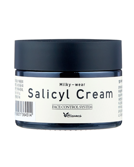 Elizavecca Mască- peeling pentru față Milky Wear Salicylic Cream, 50 ml
