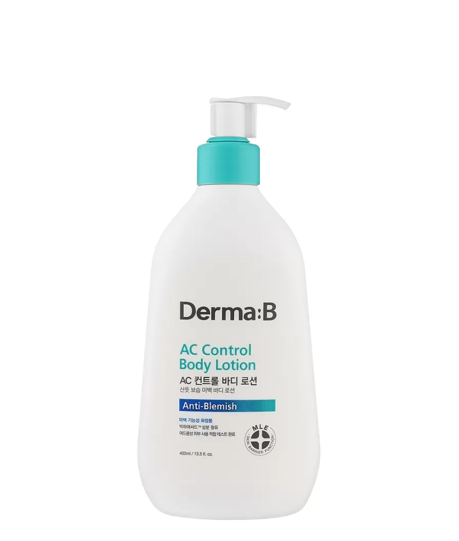 Derma:B Loțiune antiinflamatoare pentru corp AC Control, 400 ml