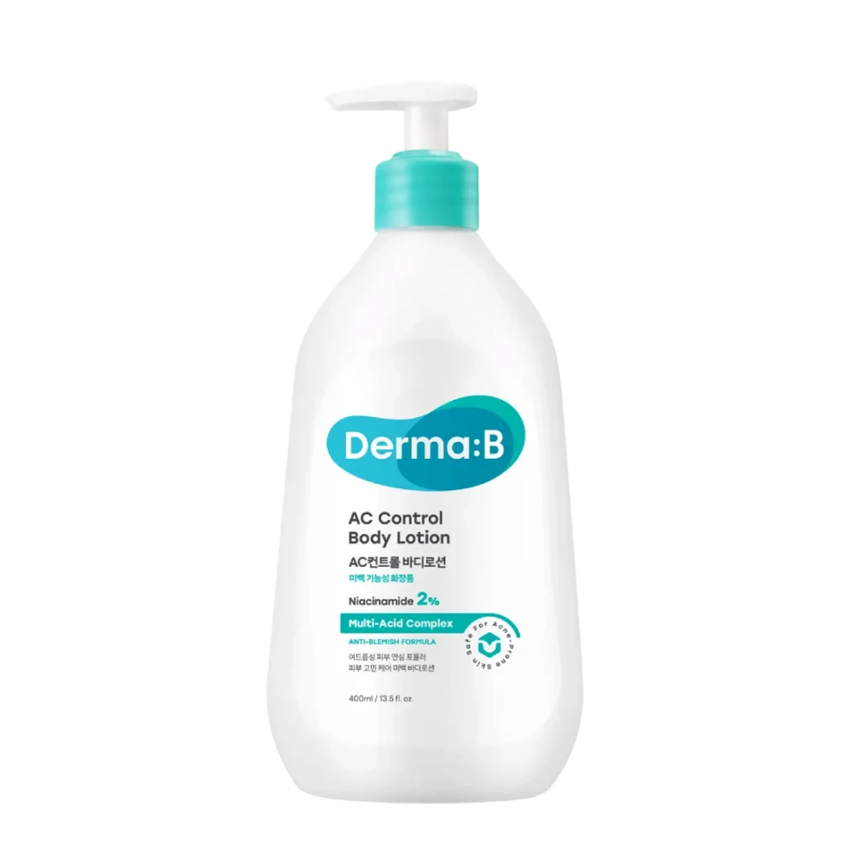 Derma:B Loțiune antiinflamatoare pentru corp AC Control, 400 ml