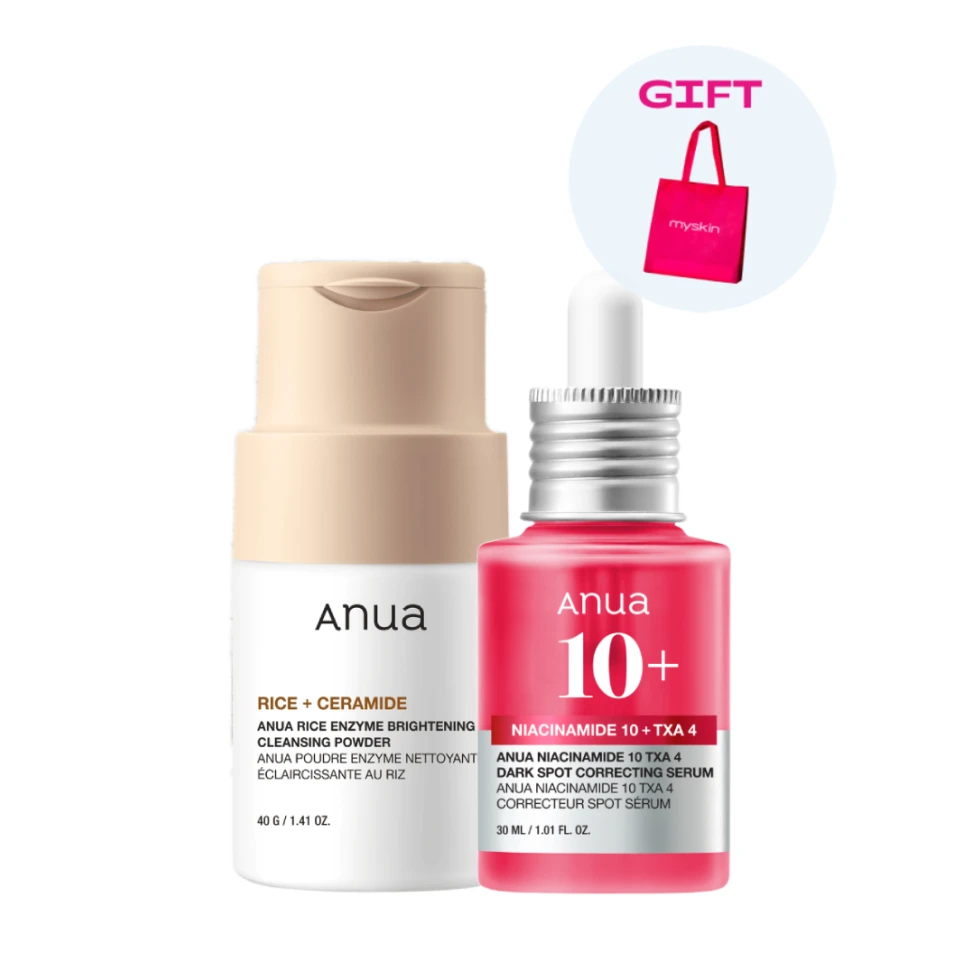 Anua Set pentru îngrijirea tenului Rice Enzyme Glow Routine, 2 buc