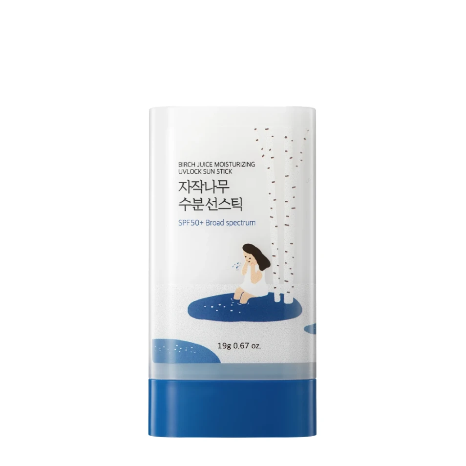 ROUND LAB Stick pentru protecție solară Birch Juice SPF 50+ PA++++, 19 g