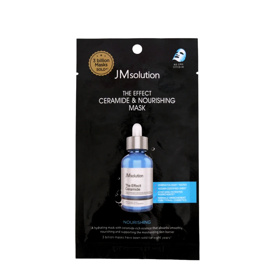 JMsolution Mască nutritivă din țesătură the Effect Ceramide and Nourishing, 24 ml