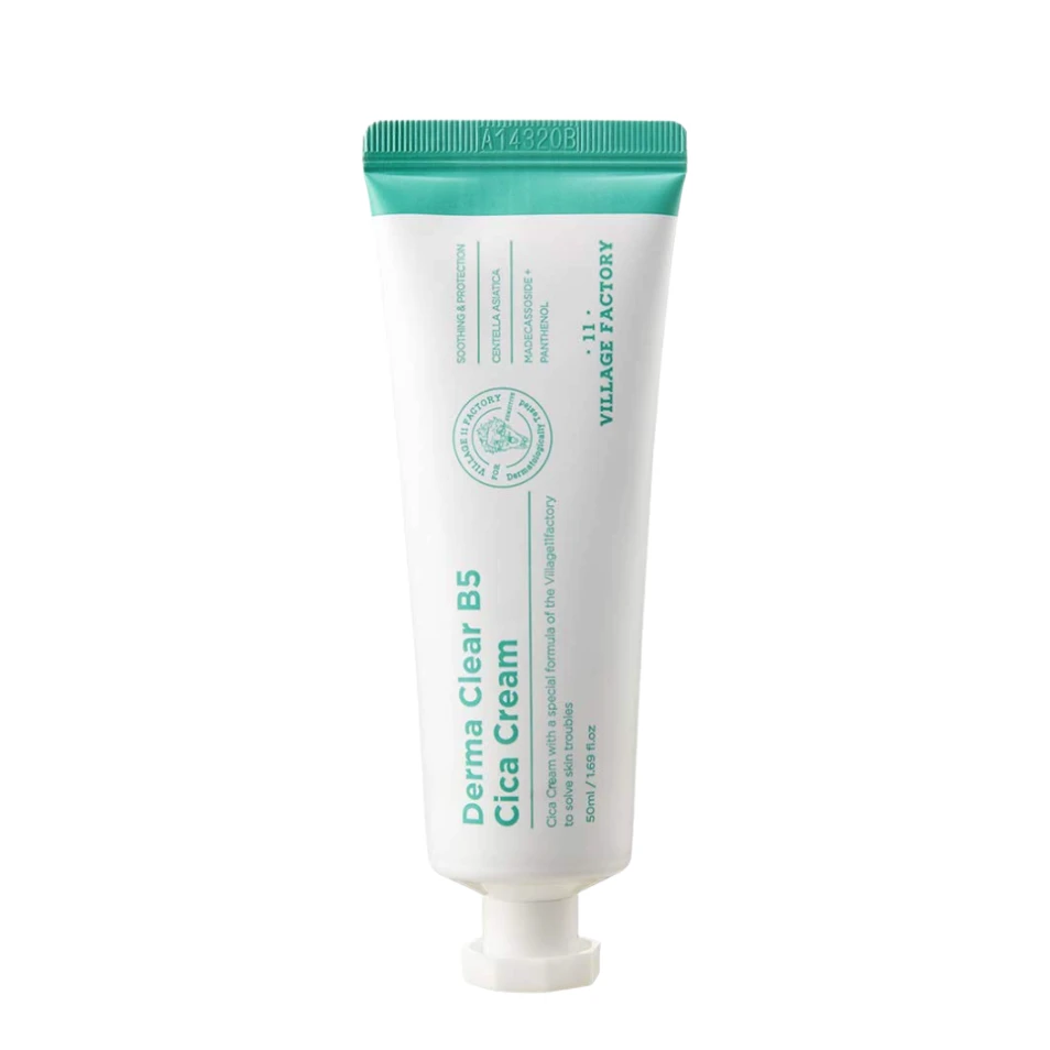 Village 11 Factory Успокаивающий крем для лица Derma Clear B5, 50 мл