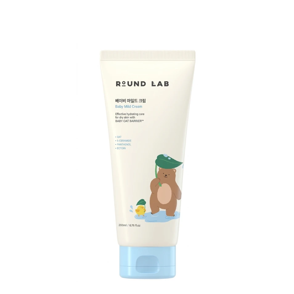 ROUND LAB Барьерный детский крем Baby Mild, 200 мл