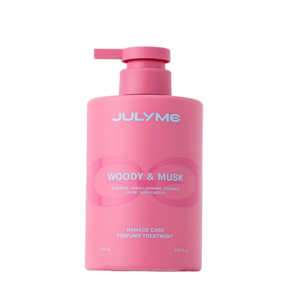 JULYME Mască de păr regenerantă Damage Care Woody & Musk, 500 ml