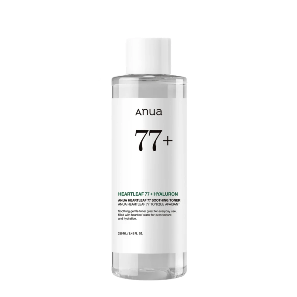 Anua Успокаивающий тонер Heartleaf 77+ Hyaluron, 250 мл
