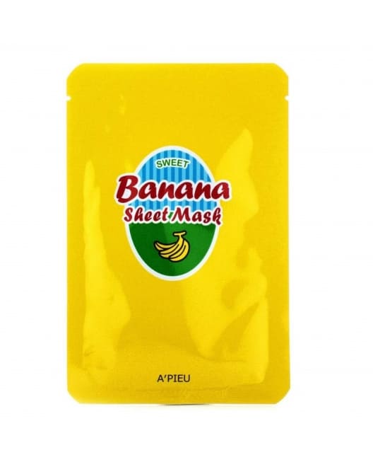 Apieu Тканевая маска с экстрактом банана и меда Banana and Honey Mask Sheet, 1 шт