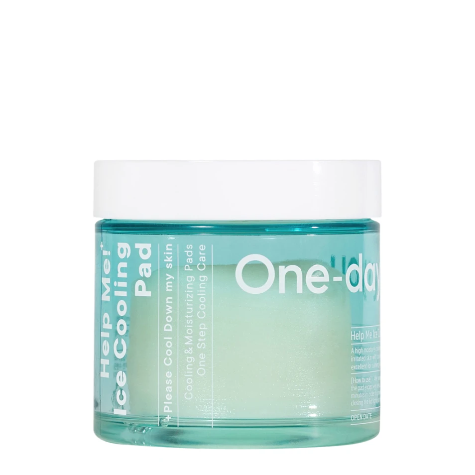 One-days you Охлаждающие тонер-пэды Help Me Ice Cooling Pad, 80 шт