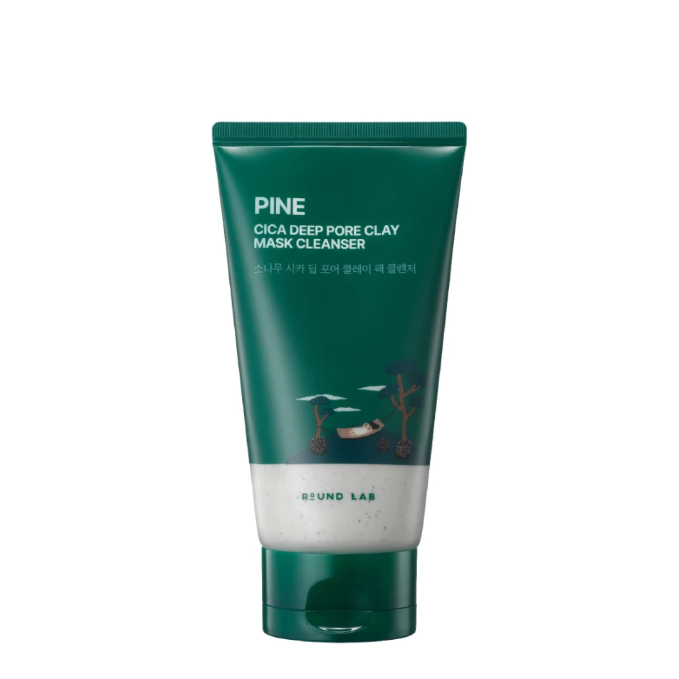 ROUND LAB Очищающая глиняная маска Pine Cica Deep Pore Clay, 150 мл