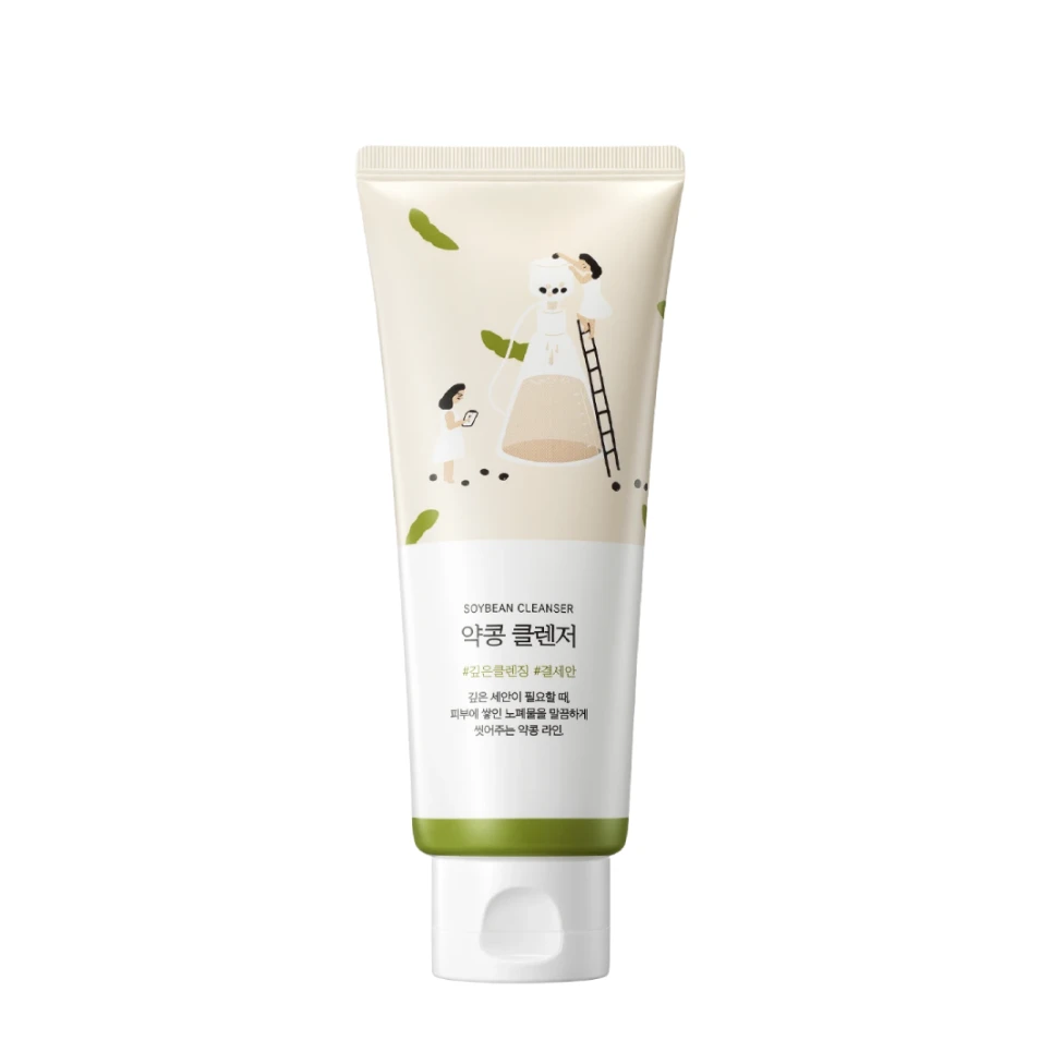 ROUND LAB Spumă-scrub pentru față Soybean, 150 ml