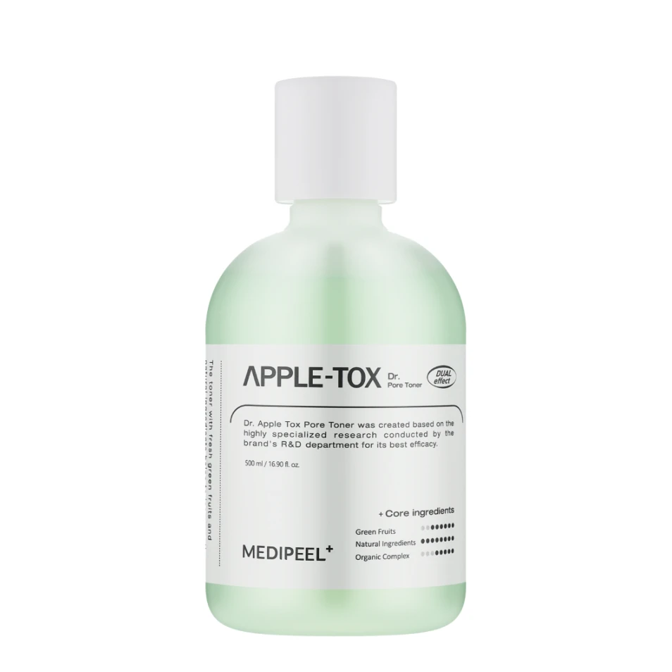 MEDIPEEL Обновляющий тонер для лица Apple-Tox Dr Pore, 500 мл
